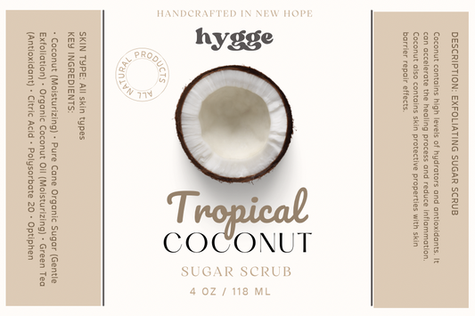 Sugar Scrub • Tropical Coconut