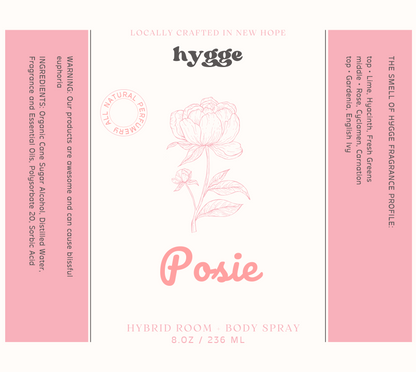 Posie Hybrid Room + Body Spray